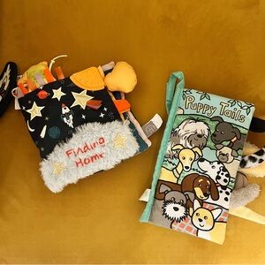 Finding Home and Puppy Tails Soft Baby Books